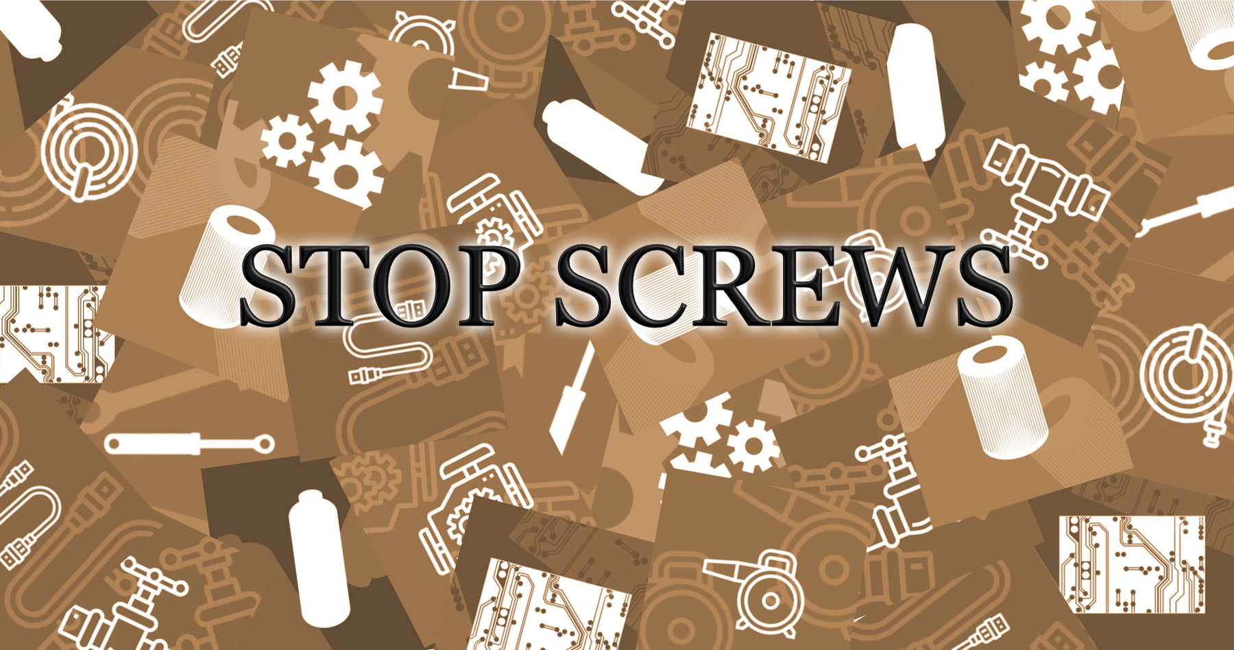 Stop Screws in Printing Machines