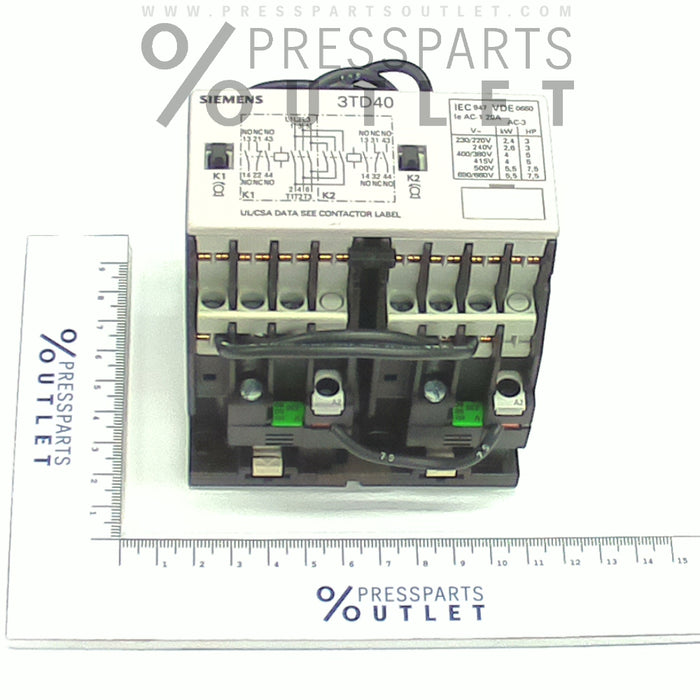 Three-phase contactor 3TD 4002-2AL2 230V - 00.780.3984/01 - Drehstromschuetz 3TD 4002-2AL2 230V