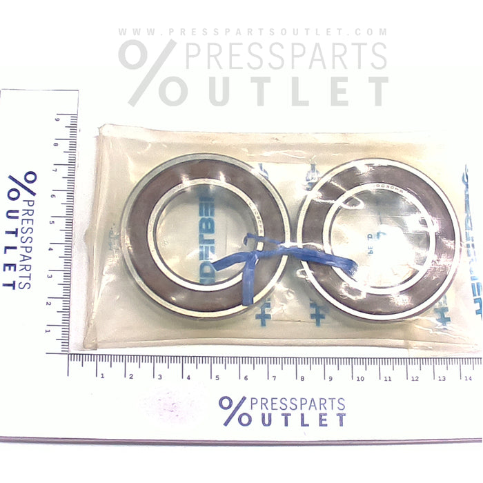 Grooved ball bearing 6007-2RS1-DBGA - 00.520.2217/ - Rillenkugellager 6007-2RS1-DBGA