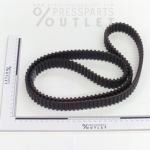 Toothed belt 250DS 8M 1360 - 00.580.4832/ - Zahnriemen 250DS 8M 1360