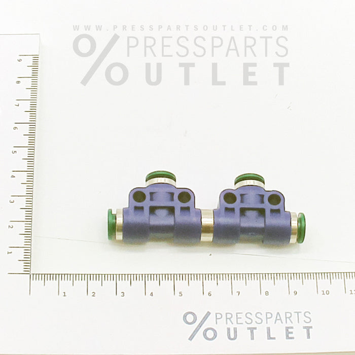 Plug-type hose coupling 954P/2-6F-S1 - 00.580.5438/ - Steckverbinder 954P/2-6F-S1