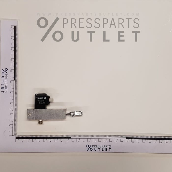 Cylinder/valve unit D10 H4 - 61.184.1131/01 - Zylinderventileinheit D10 H4