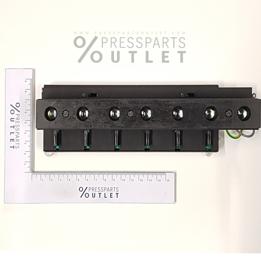 Diode support (7 Sensoren) - 81.186.5399/01 - Diodentraeger (7 Sensoren) - A