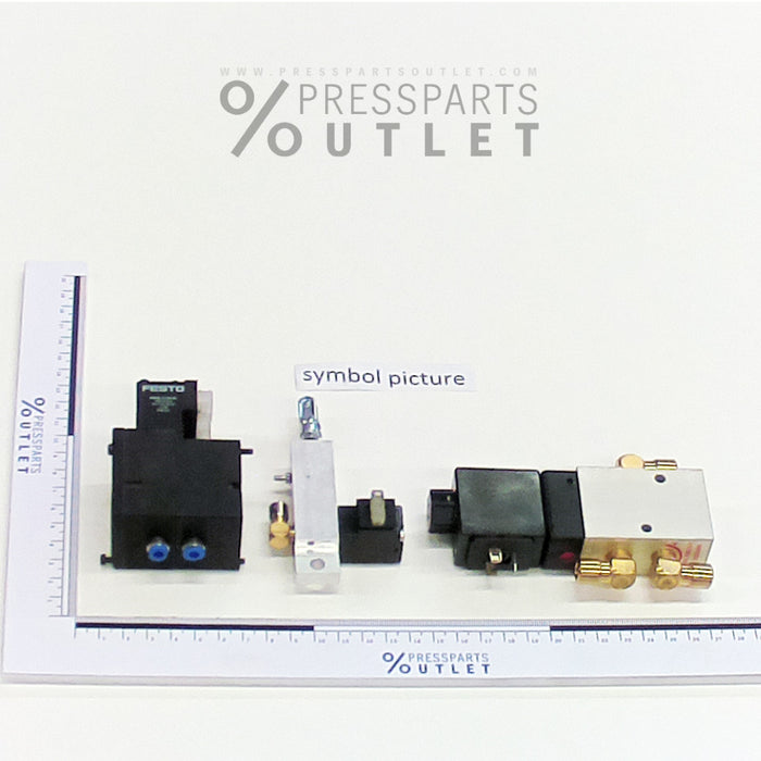 Solenoid valve 50/60H - 61.196.1428/01 - Magnetventil 50/60H