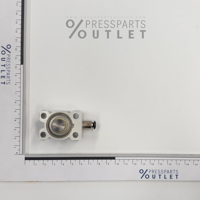 Short-stroke cylinder D20 H12 - SA.334.002 / - Kurzhubzylinder D20 H12