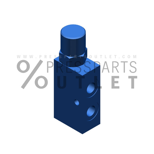 Pressure relief valve 40 bar - 00.250.1264/ - Druckbegrenzungsventil 40 bar