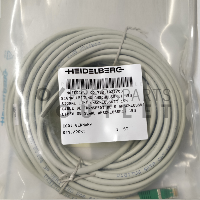 Signal line Anschlusskit 15m - 00.782.1027/03 - Signalleitung Anschlusskit 15m - T