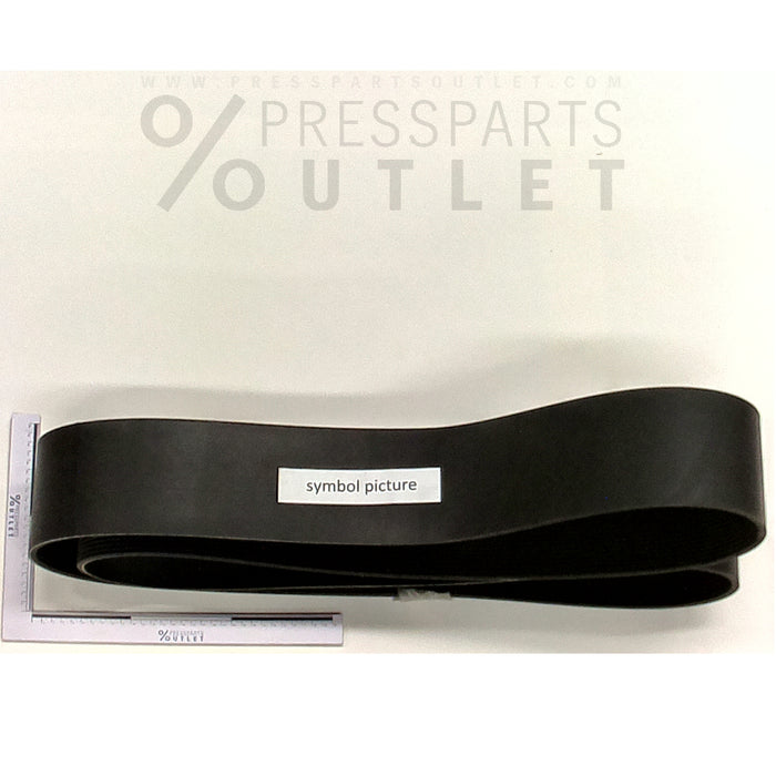 V-ribbed belt 23PL1613-A - 00.270.0123/ - Keilrippenriemen 23PL1613-A