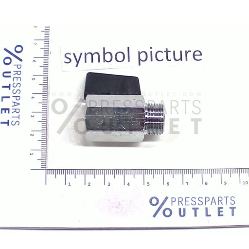 Ball valve M 25.716-G1/2 - 00.580.0061/ - Kugelhahn M 25.716-G1/2