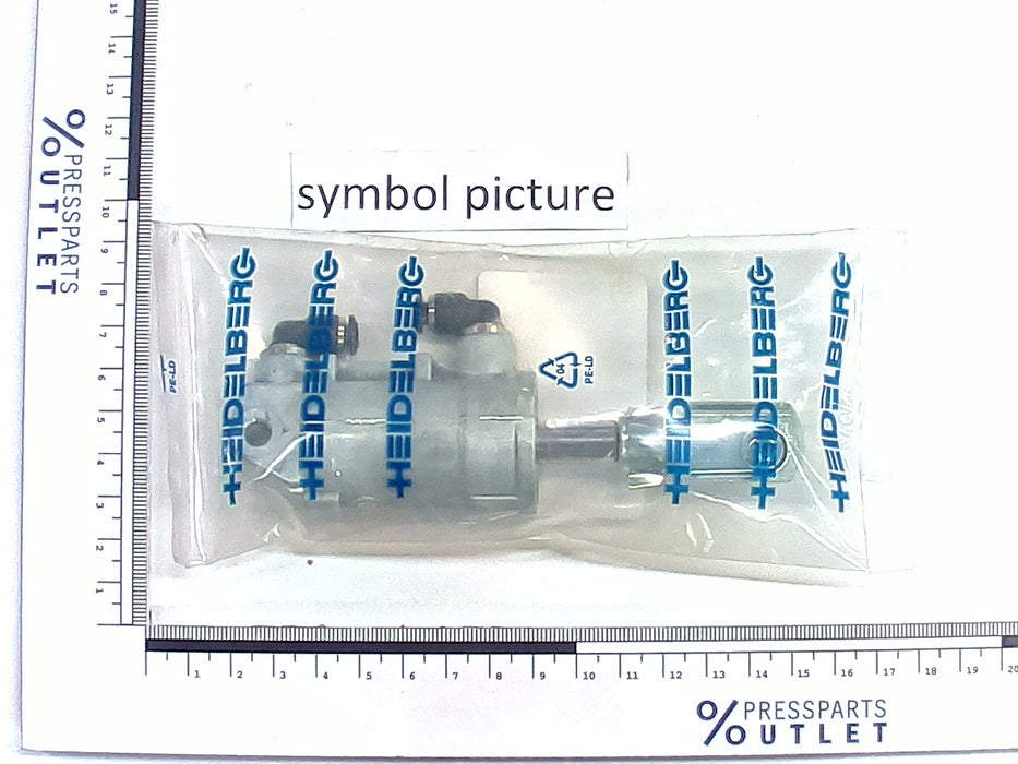 Pneumatic cylinder D25 H50 - 00.580.3910/03 - Pneumatikzylinder D25 H50