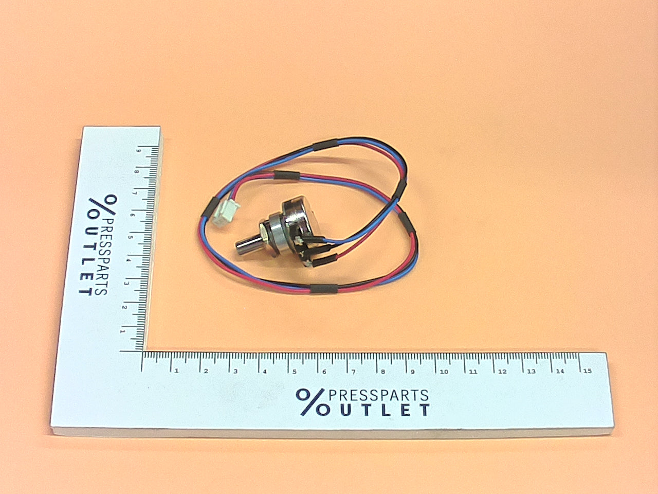 Potentiometer cpl. 5 KOhm pos. log. - 61.110.1221/01 - Potentiometer kpl 5 KOhm pos. log.