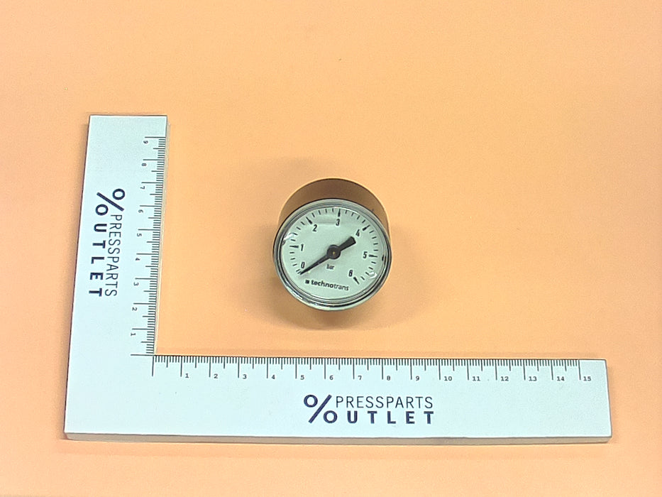 Manometer 0-6 bar - A4.196.1741/ - Manometer 0-6 bar