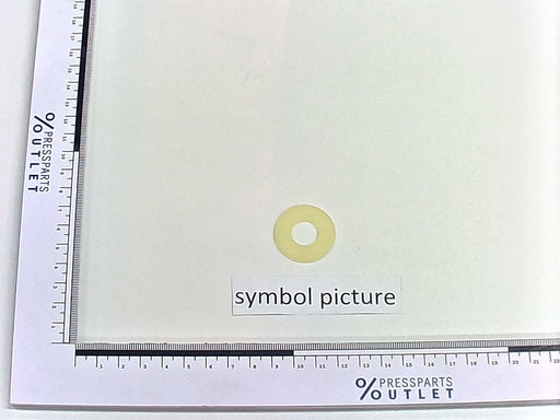 Suction disc 30 X 13 X 1 - 66.028.403 / - Saugscheibe 30 X 13 X 1