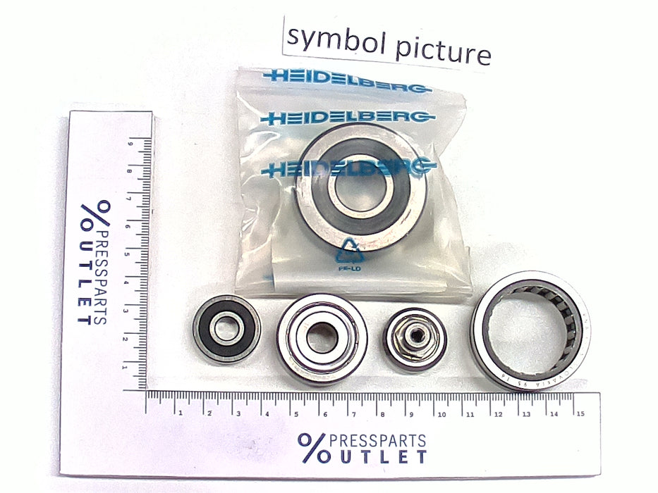 Idler roller 305704 C-2Z - 00.520.0772/ - Laufrolle 305704 C-2Z