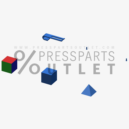 Separator finger cpl - 66.028.815F/01 - Abstreiffeder kpl