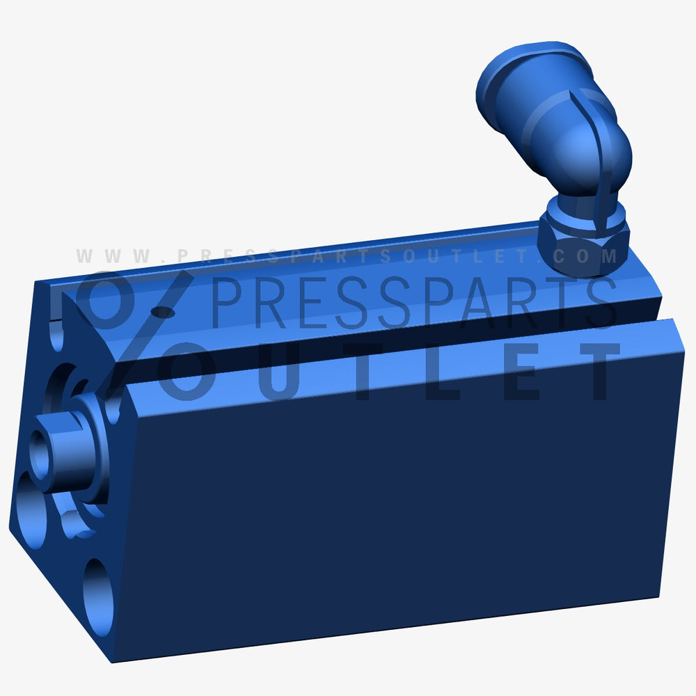 Pneumatic cylinder D16  H25 - 6D.334.016 / - Pneumatikzylinder D16  H25