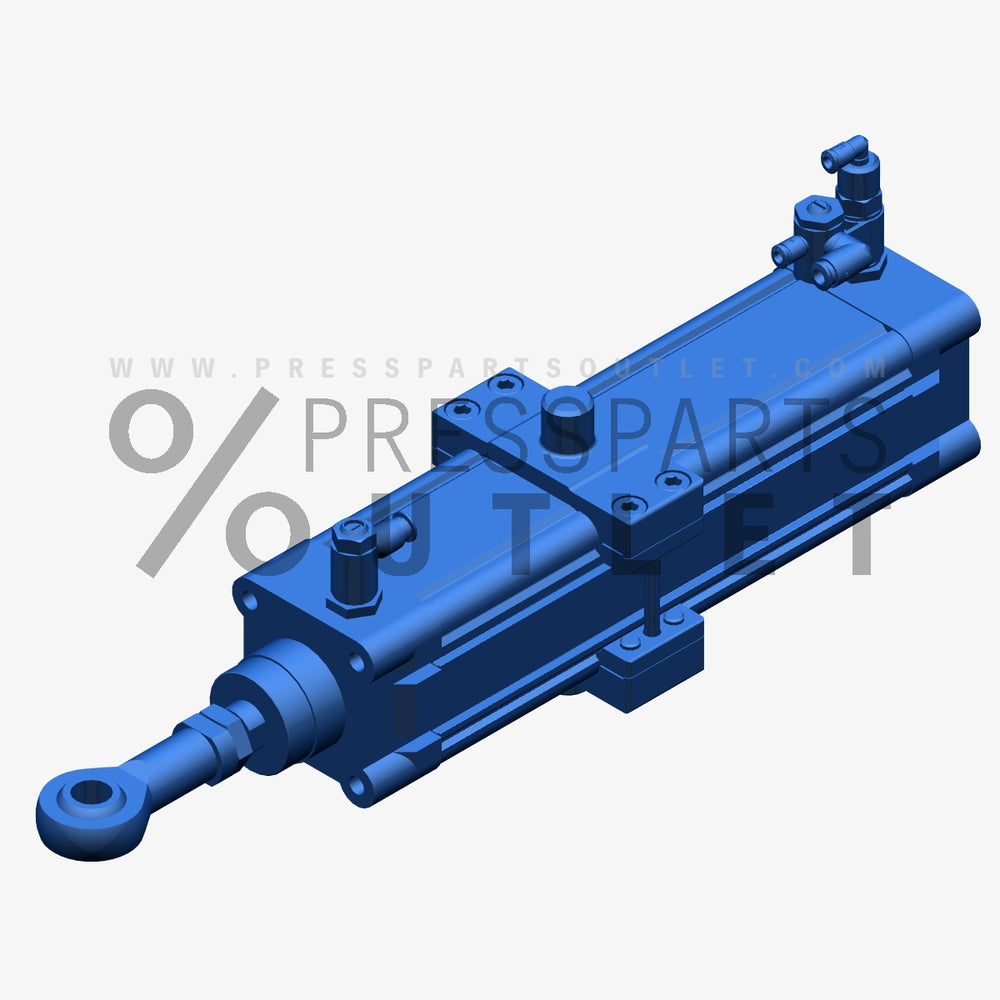 Pneumatic cylinder D63 H200 - 6D.334.019 / - Pneumatikzylinder D63 H200