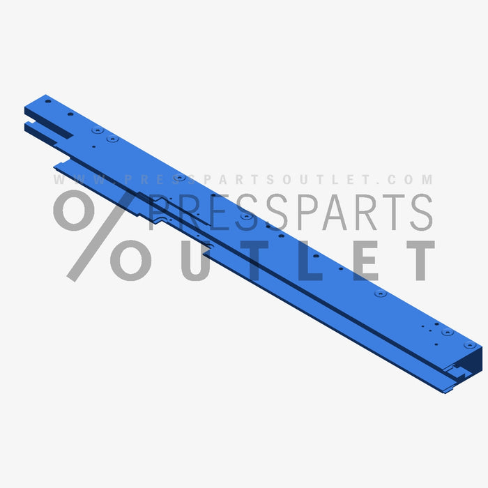 Guide rail cpl. - 6D.739.206F/ - FÃƒÆ’Ã‚Â¼hrungsschiene kpl