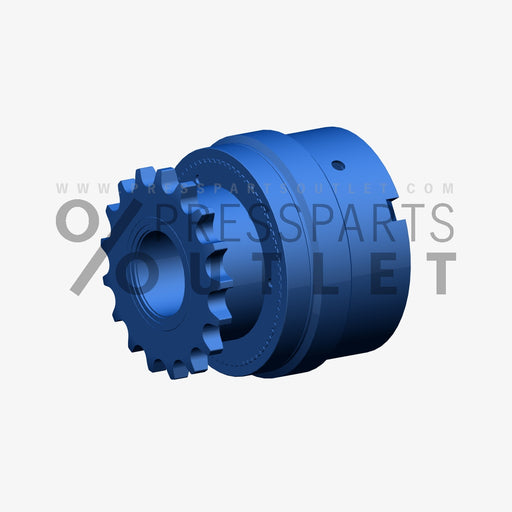 Coupling 541.15.3.8- 24V;50Nm - C2.109.1321/ - Kupplung 541.15.3.8- 24V;50Nm