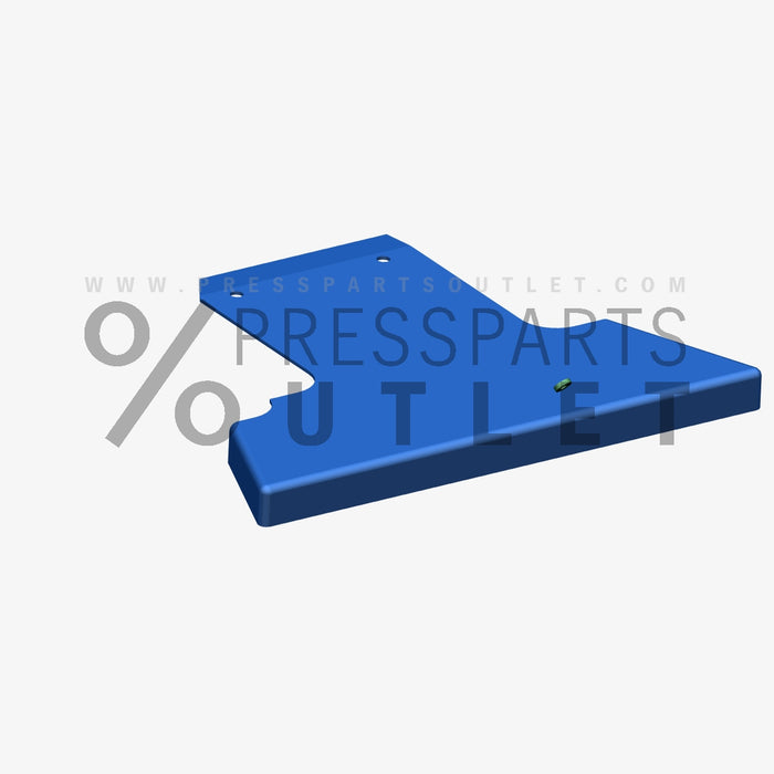 Footboard DS upper position - C9.621.301S/04 - Trittblech AS oben