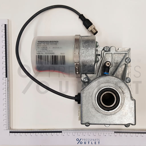 Servo-drive 20Nm DRY ipot=6,4 - F2.105.1231/08 - Stellantrieb 20Nm DRY ipot=6,4