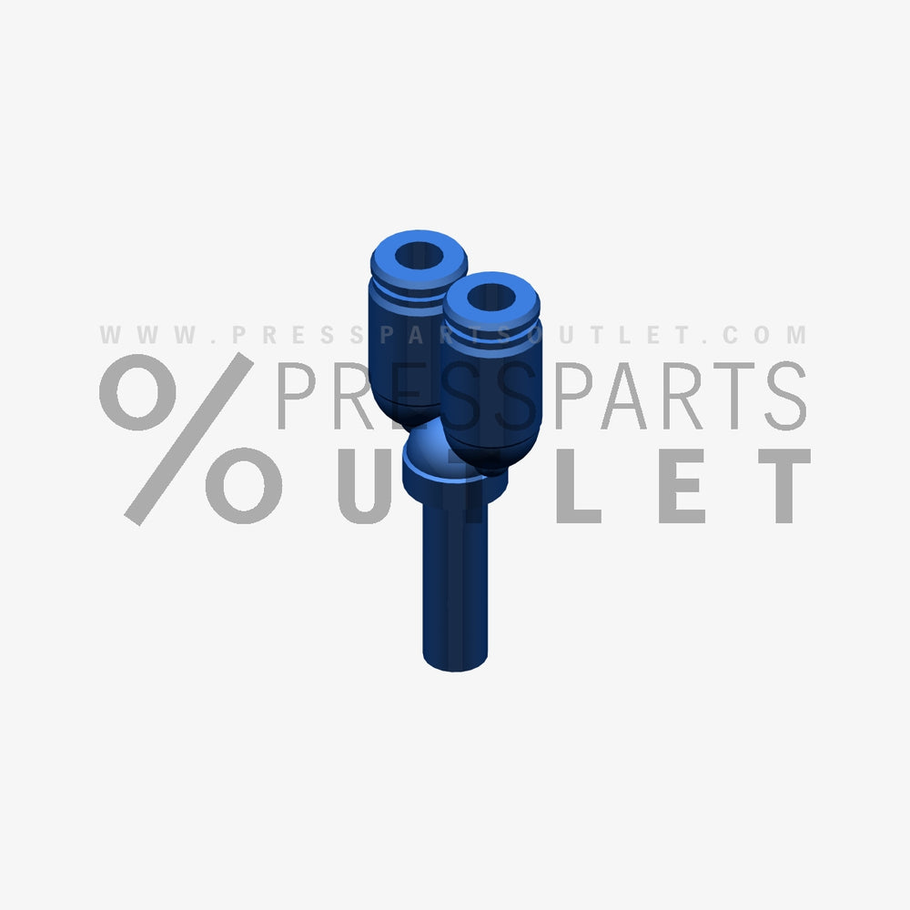 Plug connection Pneu Fit C 8-6mm - FH.0570054/00 - Steckverbindung Pneu Fit C 8-6mm