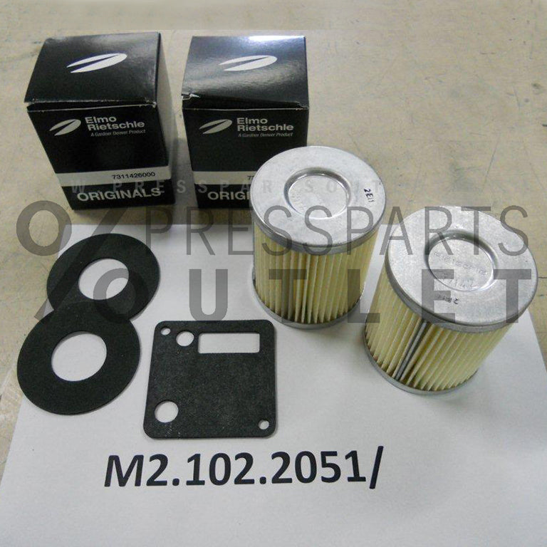 Filter mit Dichtung - M2.102.2051/ - Filter mit Dichtung