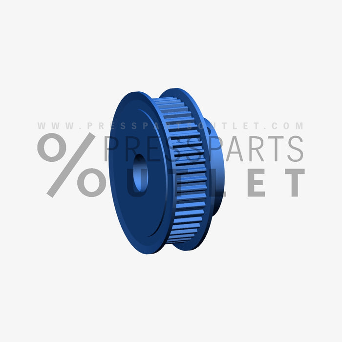 Toothed belt gear gross T2,5 Z48 - PG.090.132 /01 - Zahnriemenrad gross T2,5 Z48