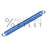 Tension spring 2x15x127 - ZD.205-969-01-00 - Zugfeder 2x15x127