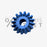 Bevel gear m=2,5,z=16,I=1:1,Gr.2 - ZM.001471 - Kegelrad m=2,5,z=16,I=1:1,Gr.2