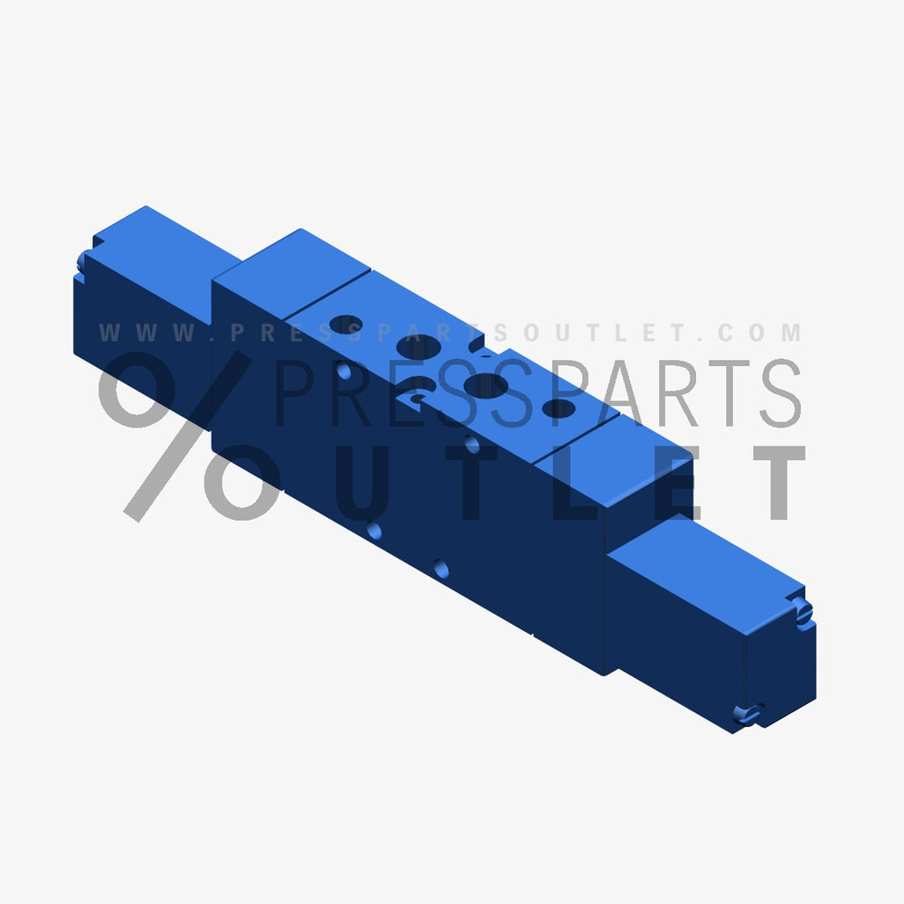 Solenoid valve 5/3 - ZM.009490 - Magnetventil 5/3